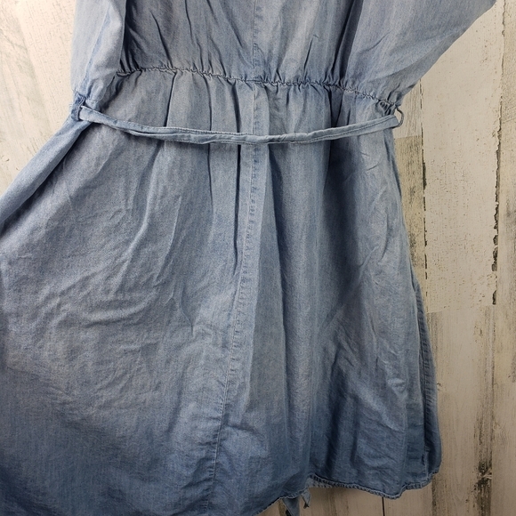 Luxology light blue chambray dress women's plus size 20 - Picture 6 of 13